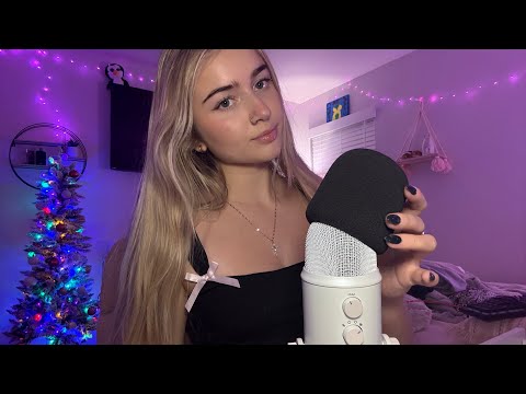 ASMR Very Fast and Aggressive Mic Triggers- Mic Pumping, Swirling, Scratching, Etc!