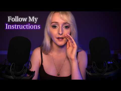 ASMR Follow My Instructions 💤 Eyes Closed for Sleep