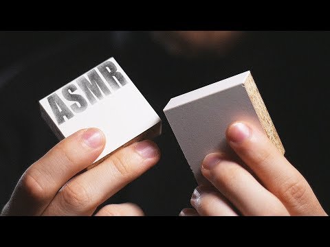 ASMR Wood blocks. Scratching, tapping - bit of talking -