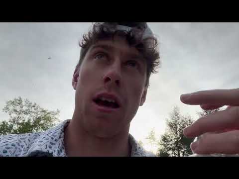 Outdoor asmr with oddly satisfying triggers