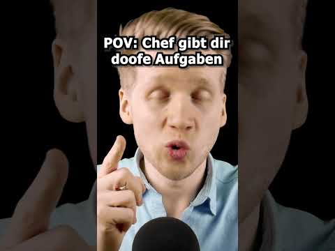 ASMR - POV: Chef gibt dir doofe Aufgaben  #shorts #asmr #roleplay #deutscheasmr