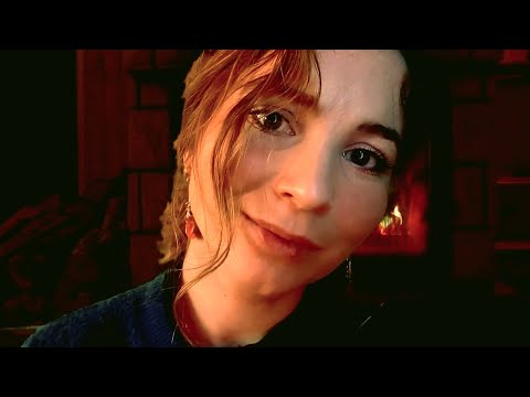 Quality Time mit der Freundin (BFF) am Kaminfeuer | ASMR Roleplay