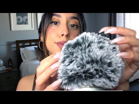 ASMR Brain Massage (Slow/Fast Mic Tingles) (Close Whispers)