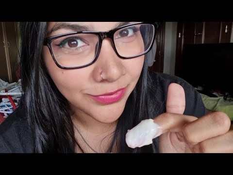 ASMR comiendo yogurt con el dedo | ASMR en Español