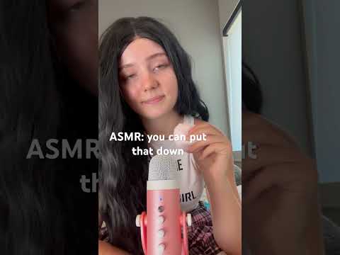 you can put that down 🤍#asmr #girlfriendasmr #comfortaudio #whispering #cozyvibes