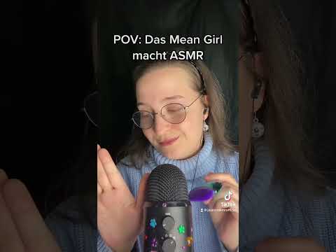 POV: Das Mean Girl macht ASMR #shorts #asmrshorts #asmrpov