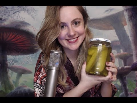 *Pickle Eating Girl ASMR* *Crunch*