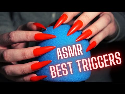 Asmr Sleep Triggers - Brain Melting Mic Scratching ,Tapping,Brushing & Massage -No Talking for Sleep