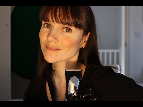 ASMR Inaudible Barber Shop Role Play