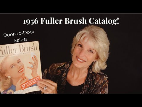RETRO FLIP - 1956 FULLER BRUSH CATALOG!