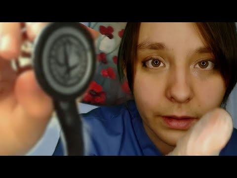 ASMR FULL physical exam for STRESS (Real doctor)