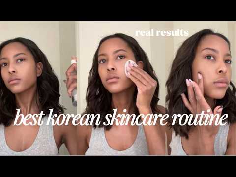 My real skincare routine for Korean glass skin that actually works