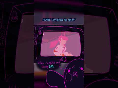 ASMR limpieza de oídos 👂💤 #asmr