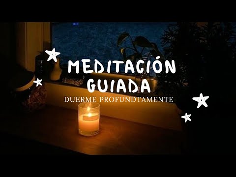 MEDITACIÓN GUIADA* DUERME profundamente en solo unos minutos 💤😴