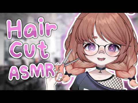 [ASMR] A Clumsy Girl Cuts Your Hair! ~ ♡