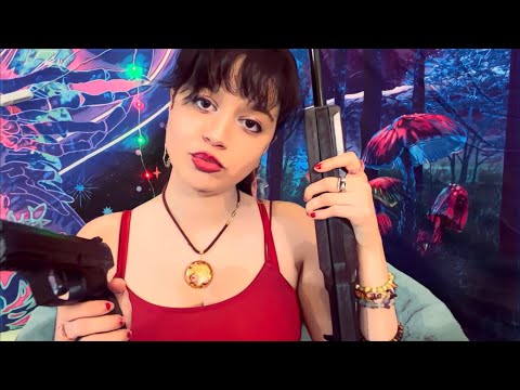 ASMR~ GTA 6 Gun Shop Owner {Latina Accent + Gum Chewing}