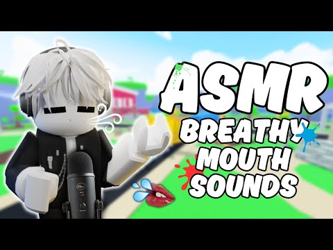 Roblox ASMR for TINGLES! breathy mouth sounds 👄💦