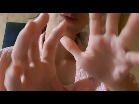 ASMR Reiki Fast Hand Movement & Mouth Sound 💕 hand sounds, plucking negative energy, mind healing