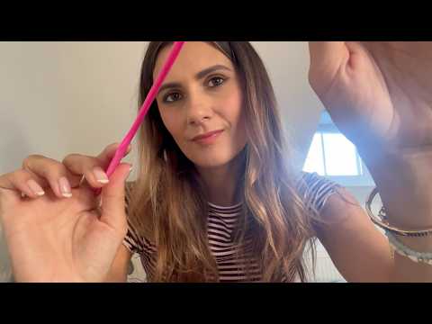 ASMR Sectioning & Playing With Your Hair
