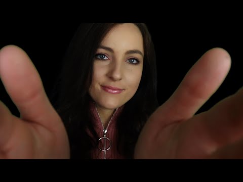 Face Touching ASMR | Visual Triggers and Ear to Ear Whispers