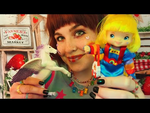 ASMR Rainbow Brite Roleplay 🌈🦄(nostalgic triggers, whimsical tingles, magical feelings)