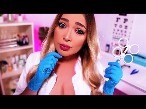 ASMR Cranial Nerve Exam But Everything is WRONG 😱 Medical Roleplay, Medical Exam