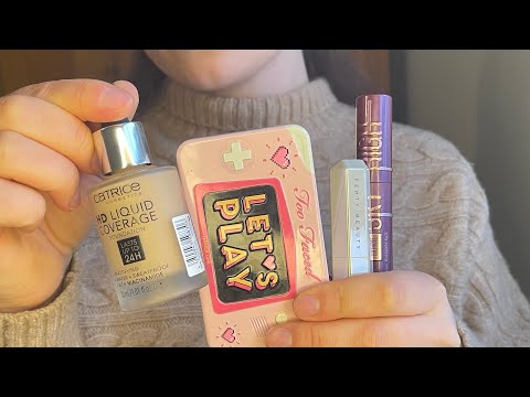 ASMR doing your makeup -`♡´-  no talking & no tapping ᥫ᭡.