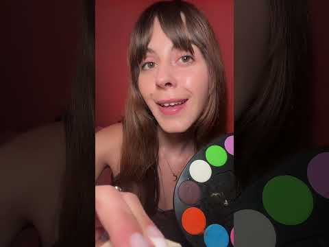 1 min Face Painting 🎃🍂🤎 #asmr#asmrshorts#asmrvideo#asmrsounds#asmrroleplay#shortvideo#viral