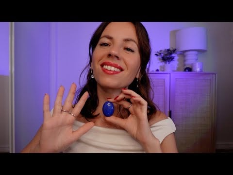 reiki to heal your throat chakra 🦋 energy cleansing ASMR for sleep