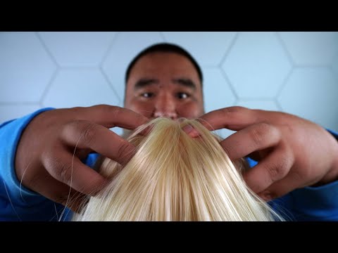 ASMR REALISTIC Scalp Massage and Hair Brushing 💆🏼‍♀️