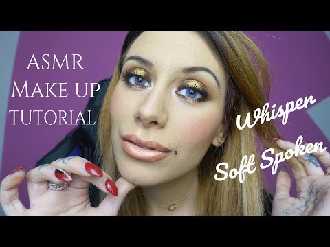 FESTIVE MAKEUP TUTORIAL | ASMR | WHISPER & SOFT SPOKEN (ITA)