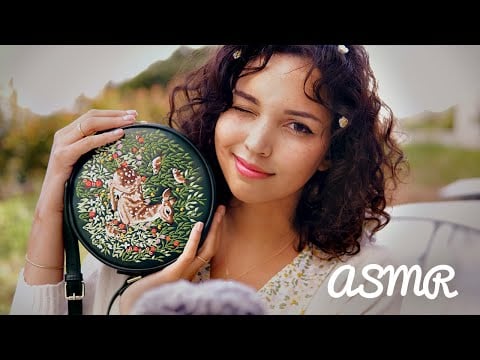 ASMR Outdoor | What's in my bag ?