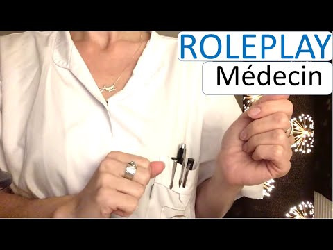 {ASMR} ROLEPLAY médecin qui prend soin de toi