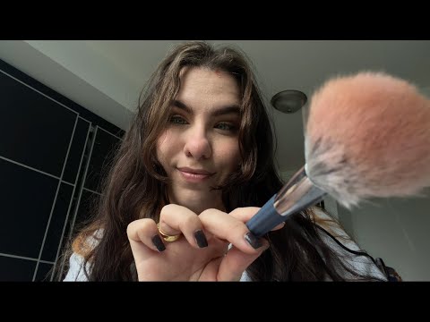 ASMR Doing Mine and Your Makeup