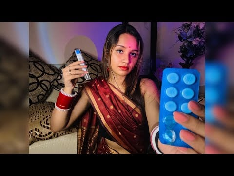 Hindi ASMR | Wife Taking Care Of You in Fever 🤒 |  | Indian Wife Roleplay 
