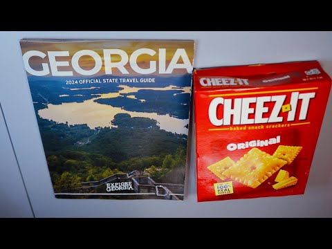 GEORGIA 2024 TOUR GUIDE | CHEEZ IT ASMR EATING SOUNDS