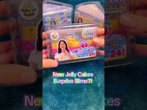 AD ASMR Unboxing the new Jelly Cakes! @CharacterOnlineToys #JellyCakesSlime #JellyCakes