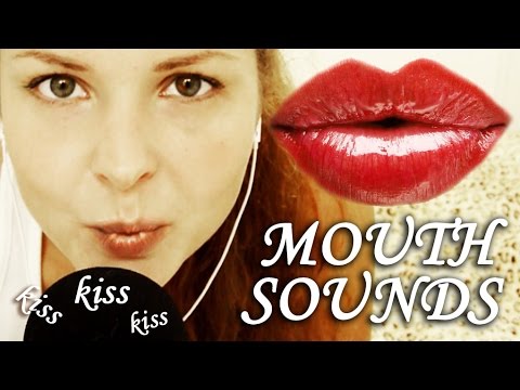 ☾ ✩ ✭ ASMR ✭ ☆ ☾ MOUTH SOUNDS | kiss | Kissing | Sk Sk ✭ (No Talking)