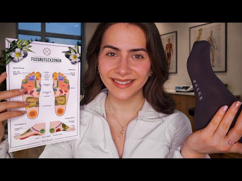 ASMR Orthopädische Fuß Behandlung für tiefen Schlaf.