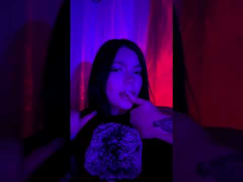 Cleaning Your Face 🧼🫧 ASMR #visualtingle #relax #mouthsounds #triggersforsleep #tingles #nails