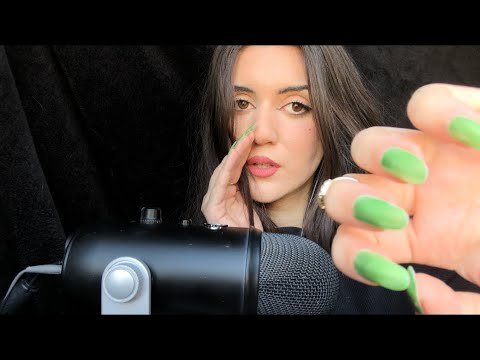 ASMR Inaudible Whispering & Camera Tapping For Tingles 💚 Semi Inaudible Rambling 💚