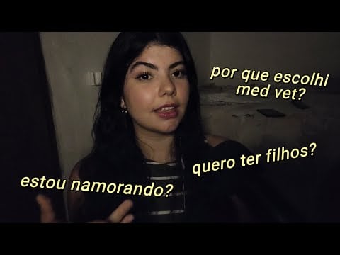ASMR respondendo perguntas dos inscritos