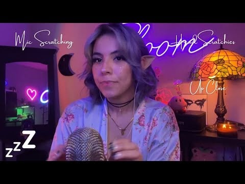 Luna Bloom Mic Scratching Compilation | No Cover, Upclose, Mic Triggers, Head Scratchies