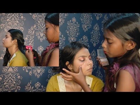 Soft Whisper Makeup & Gentle Hairstyling by Bharti 💄✨ | The Most Relaxing Personal Attention ASMR