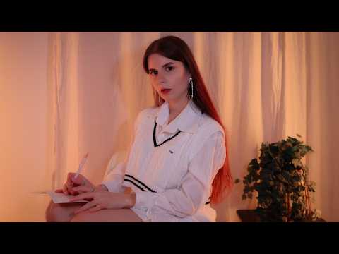 ASMR Roleplay - Shy Uni Student Sees Her French Professor After Class
