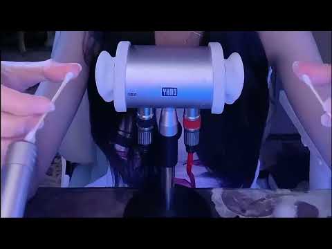 ASMR Goose Feather, Powder Puff & Gloves: Deep Sleep Triggers / 2Hr (No Talking)