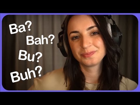 2 Minute ASMR | How would you spell these sounds?