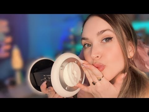 ASMR Ear to Ear KISSES, MOUTH Sounds & 🌧️ Soothing RAIN for Deep Sleep | NO TALKING