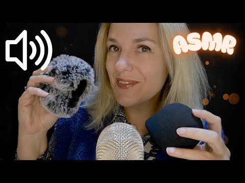 ASMR FR 📢 Sensibilité AU MAX (sans bonnette, avec bonnette normale et bonnette fluffy)
