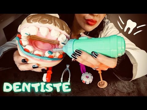 ❤️ ASMR DENTISTE - pâte à modeler  avec chuchotement